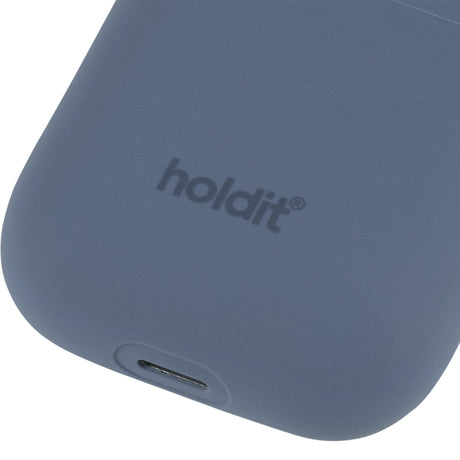 Holdit Nygård Silikon Deksel Til AirPods (1 & 2. gen.) - Pacific Blue