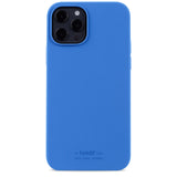 Holdit iPhone 12 / 12 Pro Soft Touch Silikon Deksel - Sky Blue
