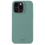 Holdit iPhone 14 Pro Max Soft Touch Silikon Deksel - Moss Green