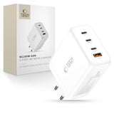 Tech-Protect 200W Vegglader m. 3x USB-C & 1x USB-A - Hvit