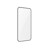 Holdit iPhone 15 Pro Herdet Glass Skjermbeskyttelse 3D - Case-Friendly - Gjennomsiktig / Svart Kant