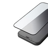 Holdit iPhone 15 Pro Max Herdet Glass Skjermbeskyttelse 3D - Case-Friendly - Gjennomsiktig / Svart Kant