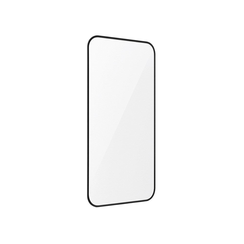 Holdit iPhone 15 Pro Max Herdet Glass Skjermbeskyttelse 3D - Case-Friendly - Gjennomsiktig / Svart Kant