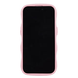 Holdit iPhone 15 / 14 / 13 Wavy Deksel - Pink