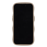Holdit iPhone 15 Pro Max Wavy Deksel - Mocha Brown