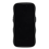 Holdit iPhone 15 Pro Max Wavy Deksel - Light Beige / Mirror