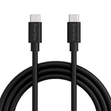 Smartline USB-C til USB-C-Kabel (3A/60W) - 1 m - Svart