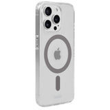 Holdit iPhone 15 Pro MagSafe Deksel - Transparent / Space Grey