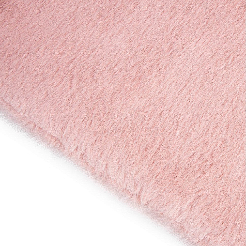 Holdit Kunstpels Sleeve til MacBook / Bærbar PC 14" (34,2 x 24,2 cm) - Rosa