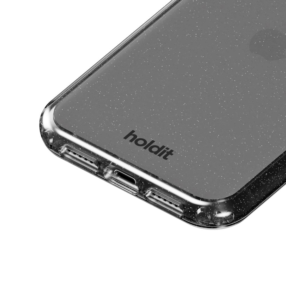 Holdit iPhone 11 / XR Glitter Deksel - Svart