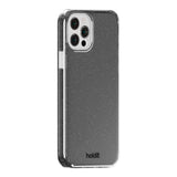 Holdit iPhone 12 / 12 Pro Glitter Deksel - Svart