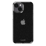 Holdit iPhone 15 / 14 / 13 Glitter Deksel - Svart