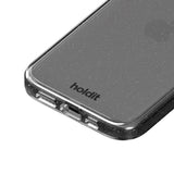 Holdit iPhone 15 / 14 / 13 Glitter Deksel - Svart