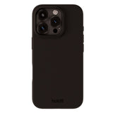 Holdit iPhone 16 Pro Soft Touch Silikon Deksel - Black