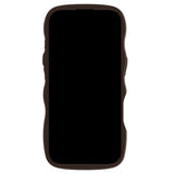 Holdit iPhone 16 Pro Max Wavy Deksel - Chocolate