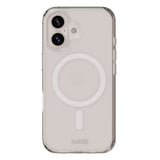 Holdit iPhone 16 MagSafe Deksel - Transparent / White