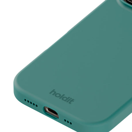 Holdit iPhone 16 Pro Max Soft Touch Silikon Deksel - Moss Green