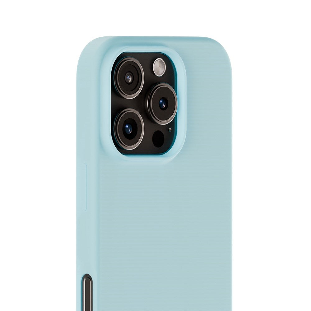 Holdit iPhone 16 Pro Max Soft Touch Silikon Deksel - Mineral Blue