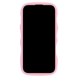 Holdit iPhone 16 Plus Wavy Deksel - Plus Pink/Transparent