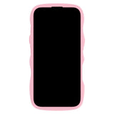 Holdit iPhone 16 Plus Wavy Deksel - Pink