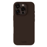 Holdit iPhone 16 Pro Soft Touch Silikon Deksel - Chocolate