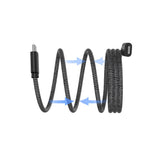 Smartline 27W Magnetisk Kabel USB-C til Lightning 1m - Svart