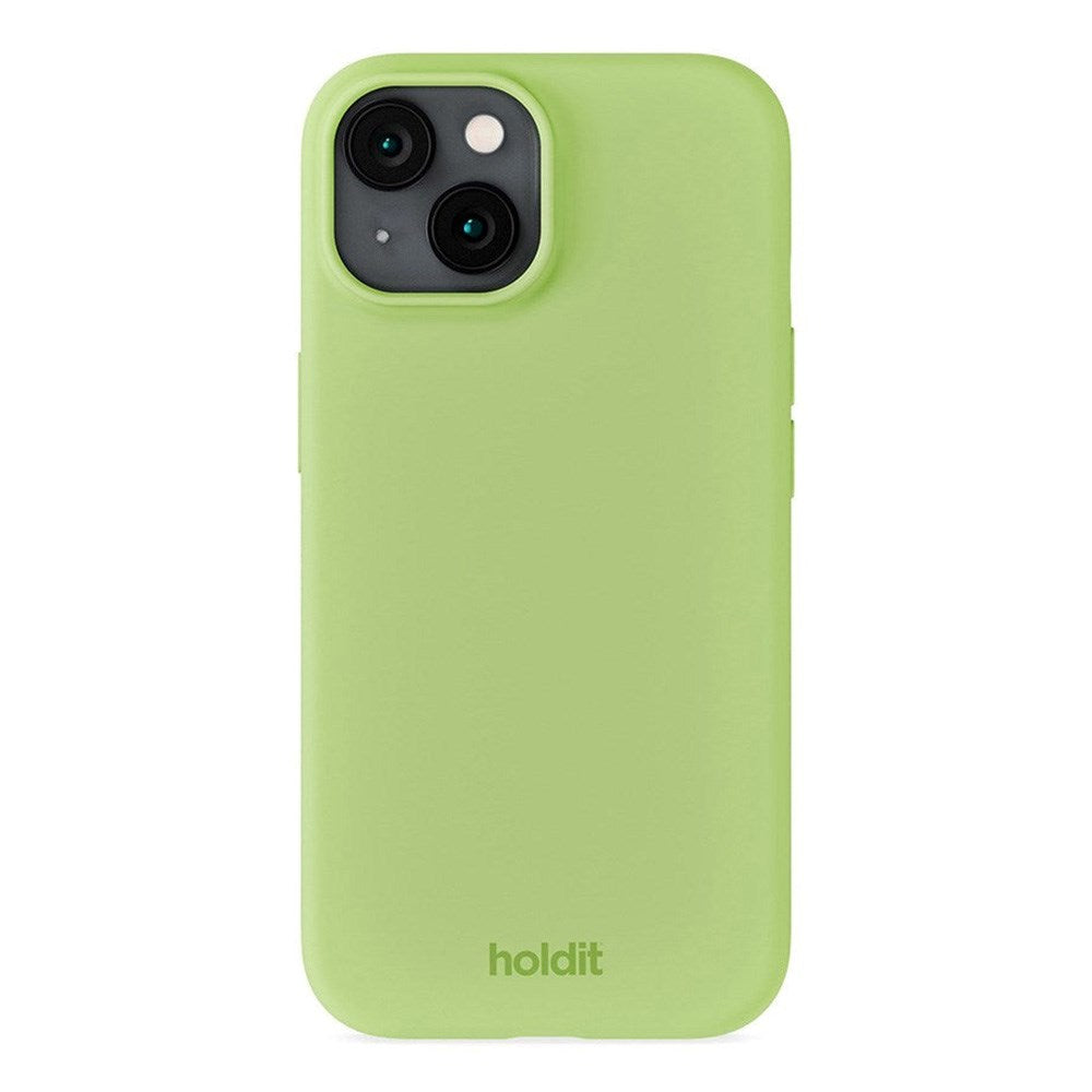 Holdit iPhone 15 Soft Touch Silikon Deksel - Matcha