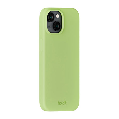 Holdit iPhone 15 Soft Touch Silikon Deksel - Matcha