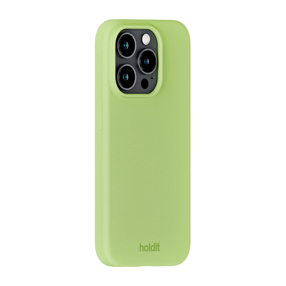 Holdit iPhone 15 Pro Max Soft Touch Silikon Deksel - Matcha