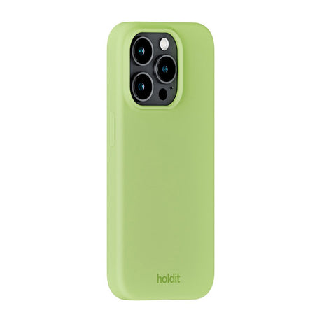 Holdit iPhone 15 Pro Max Soft Touch Silikon Deksel - Matcha