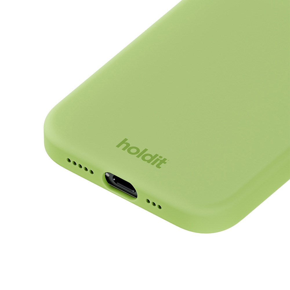 Holdit iPhone 15 Pro Max Soft Touch Silikon Deksel - Matcha
