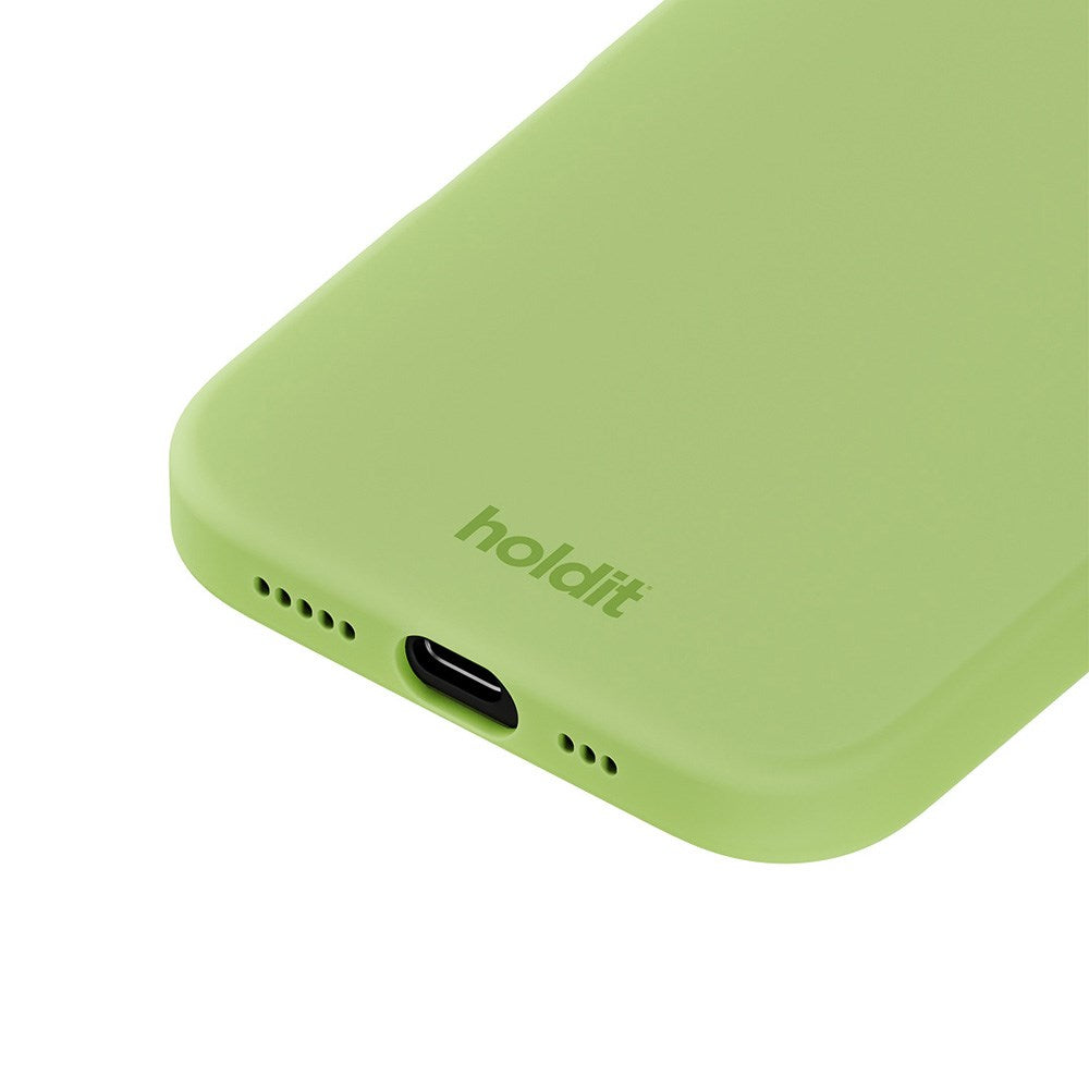 Holdit iPhone 16 Soft Touch Silikon Deksel - Matcha