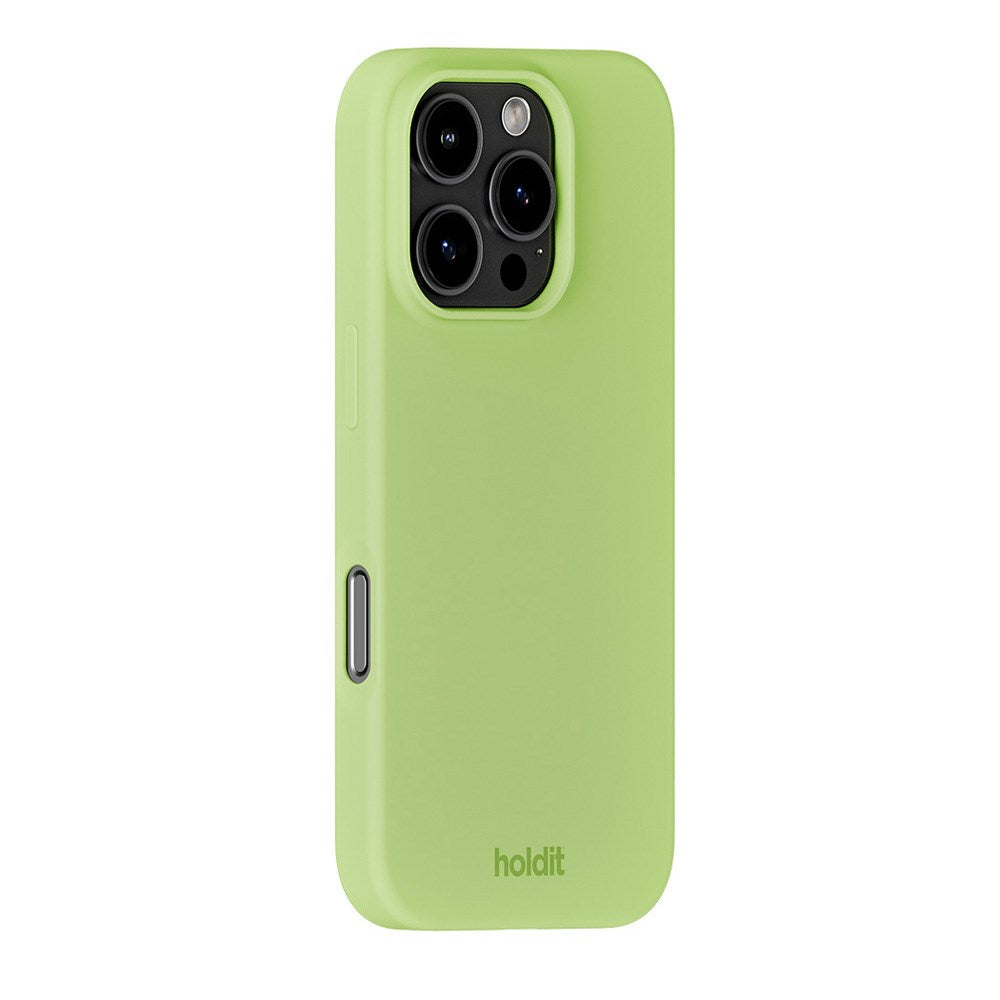 Holdit iPhone 16 Pro Soft Touch Silikon Deksel - Matcha