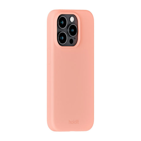 Holdit iPhone 15 Pro Max Soft Touch Silikon Deksel - Pink Grape