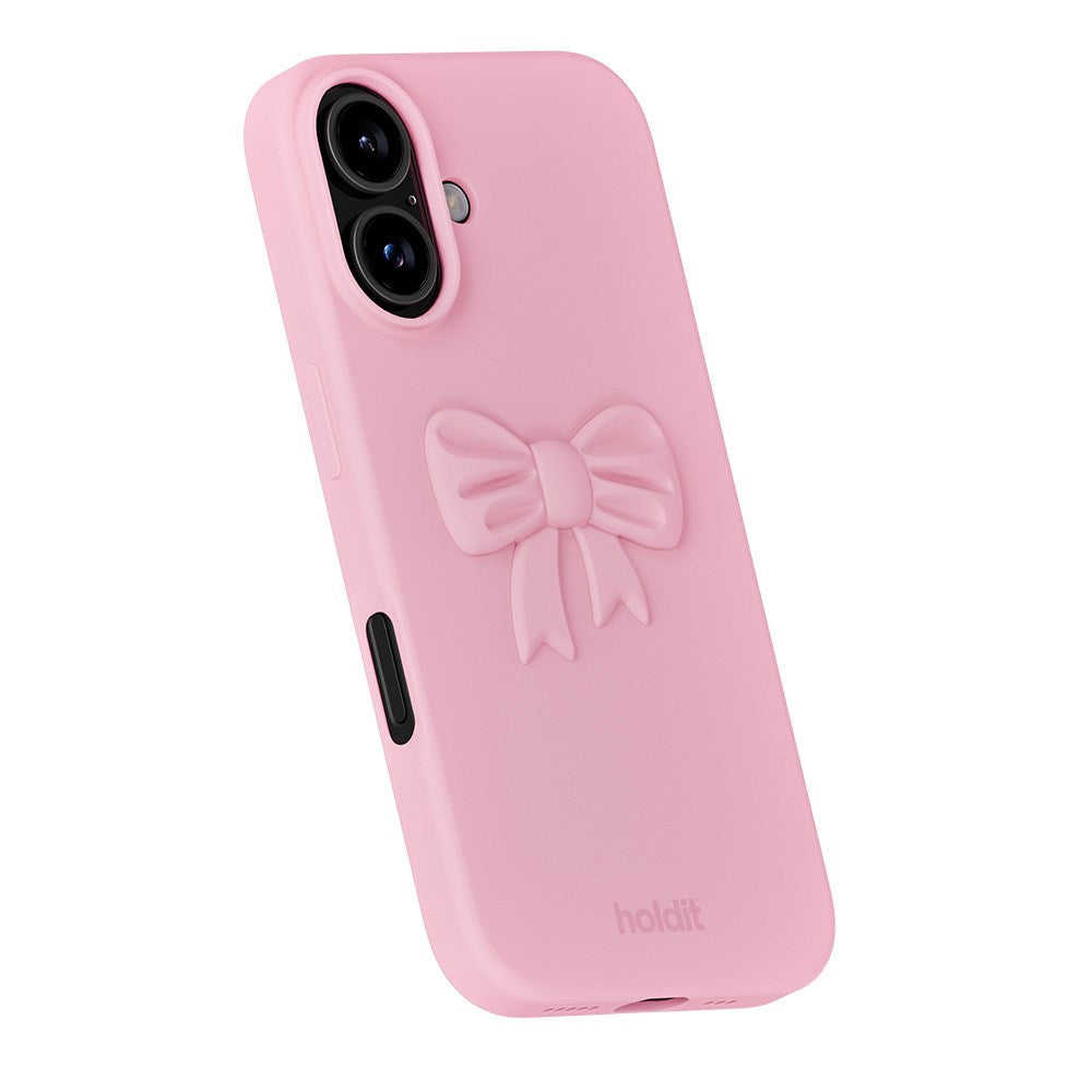 Holdit 3D Silicone Sticker Sløyfe - Pink