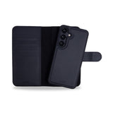 Holdit Samsung Galaxy S25+ (Plus) Magnet Case Skinndeksel med Lommebok - Svart