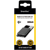 Smartline 15W Power Bank USB-C 5000mAh - Qi2 / MagSafe Kompatibel - Space Grey