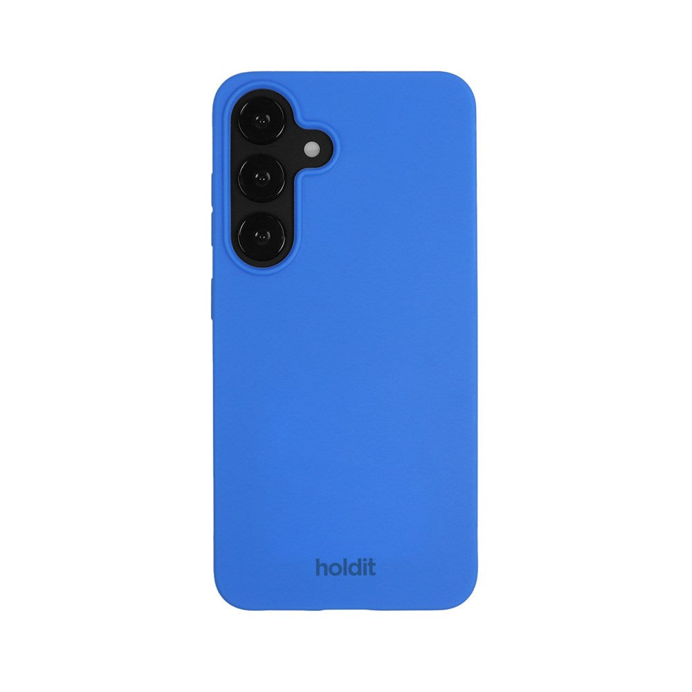 Holdit Samsung Galaxy S25 Soft Touch Silikon Deksel - Sky Blue