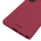 Holdit Samsung Galaxy S25 Ultra Soft Touch Silikon Deksel - Red Velvet