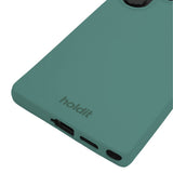 Holdit Samsung Galaxy S25 Ultra Soft Touch Silikon Deksel - Moss Green
