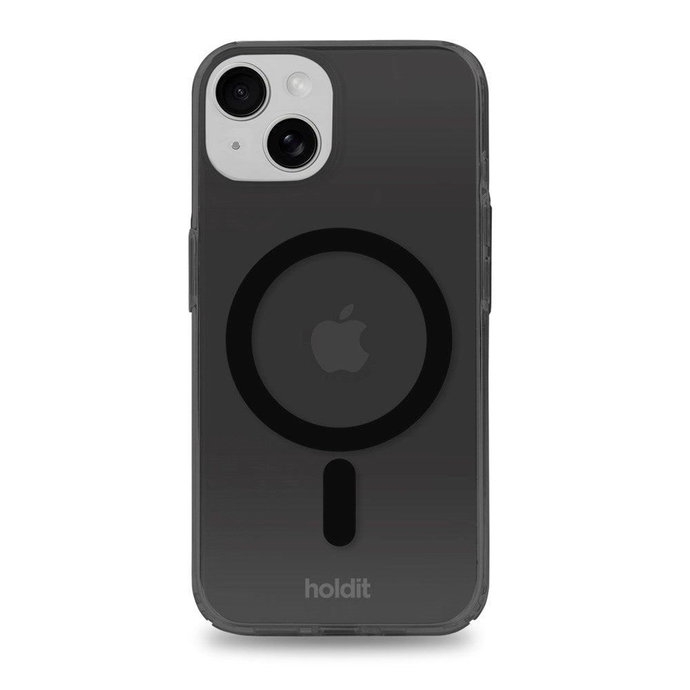 Holdit iPhone 15 / 14 / 13 MagSafe Deksel - Black