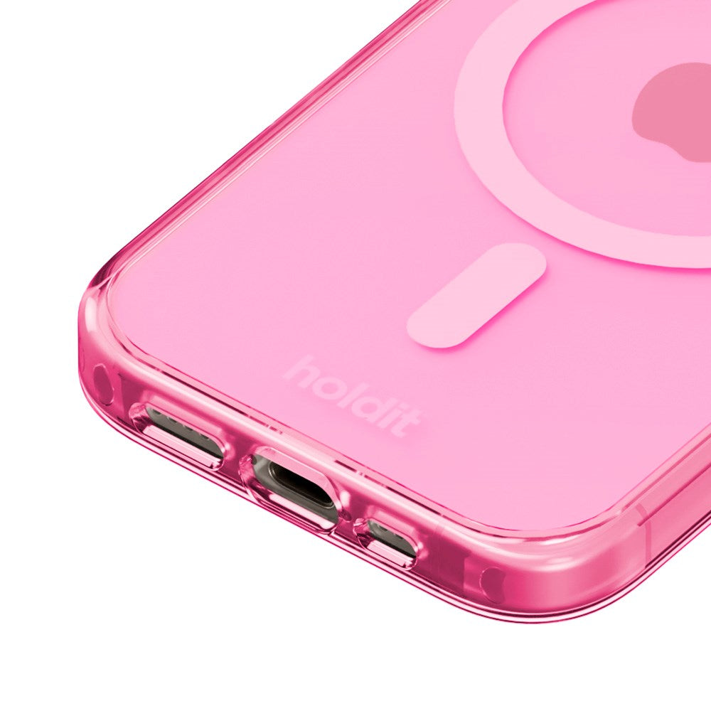 Holdit iPhone 15 / 14 / 13 MagSafe Deksel - Pink