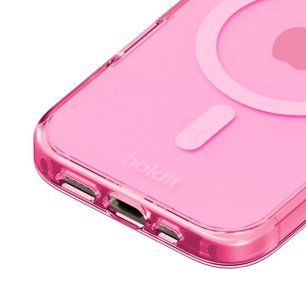 Holdit iPhone 16 Pro Max MagSafe Deksel - Pink
