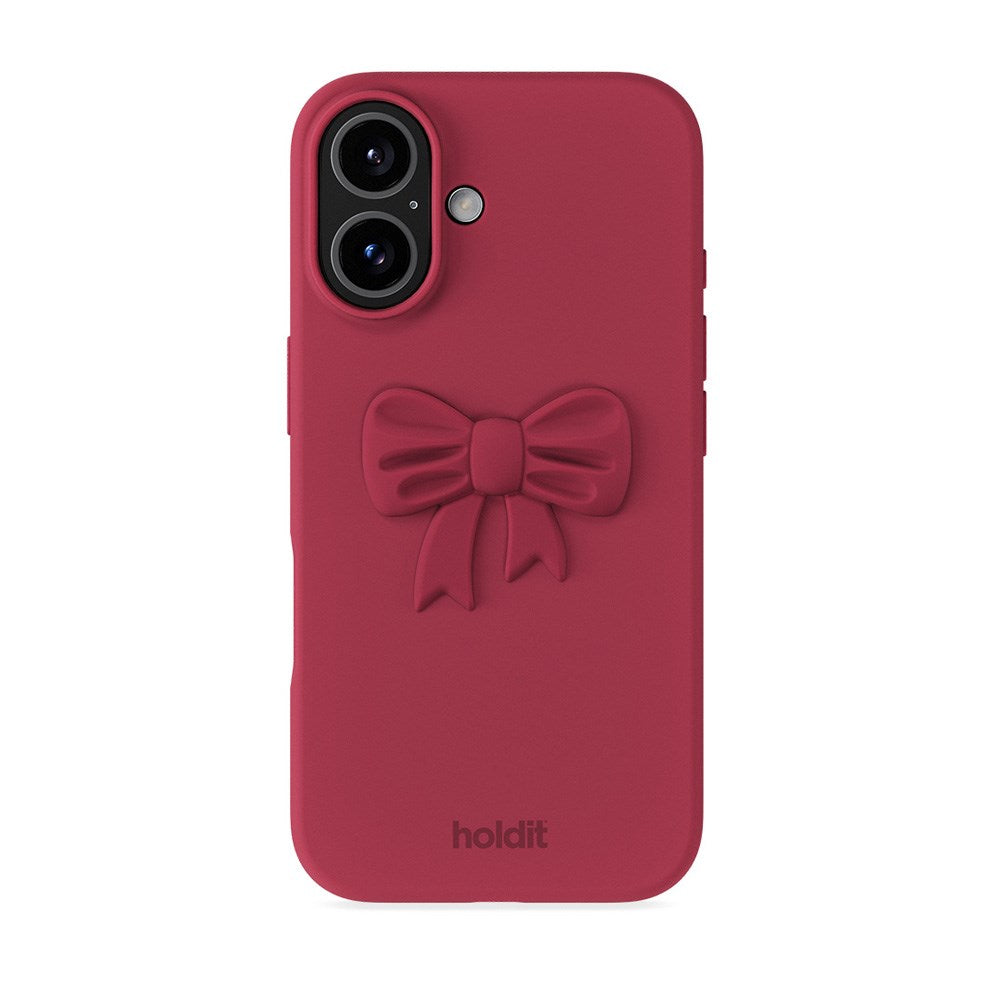 Holdit 3D Silicone Sticker Sløyfe - Red Velvet