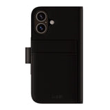 Holdit iPhone 16 Wallet Case MagSafe Plus - Flip Deksel - MagSafe Kompatibel - Black