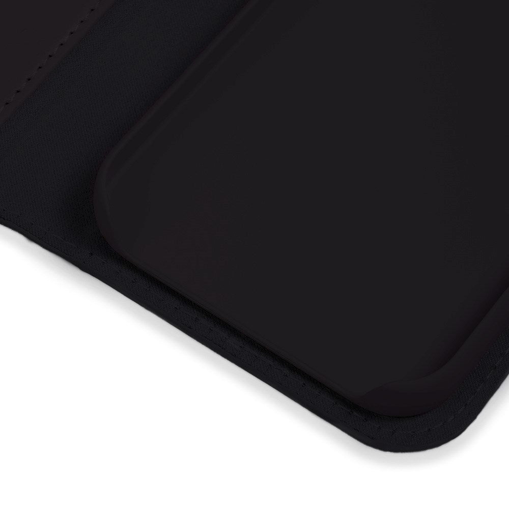 Holdit iPhone 16 Wallet Case MagSafe Plus - Flip Deksel - MagSafe Kompatibel - Black