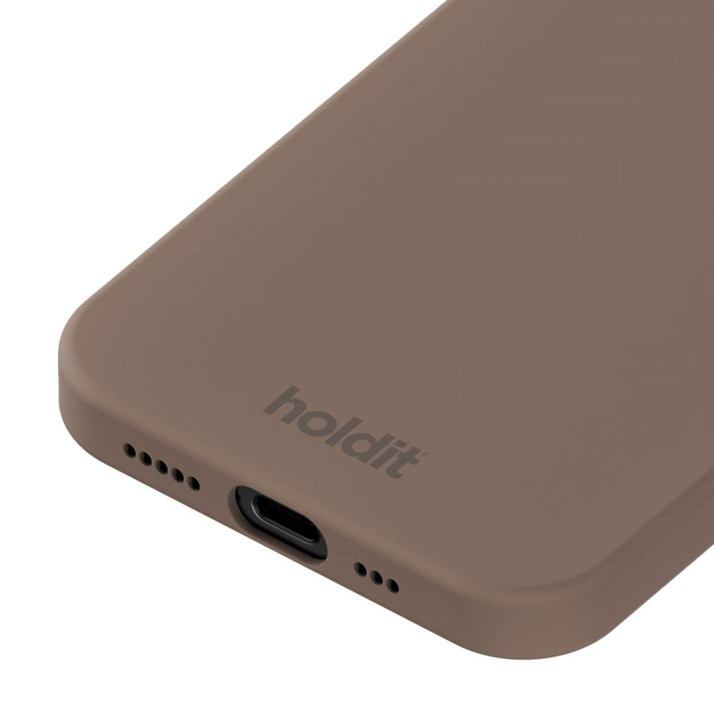 Holdit iPhone 17e / 16e Soft Touch Silikon Deksel - Mocha Brown