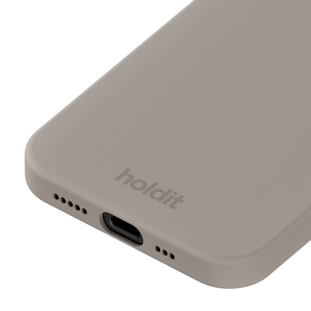 Holdit iPhone 17e / 16e Soft Touch Silikon Deksel - Taupe