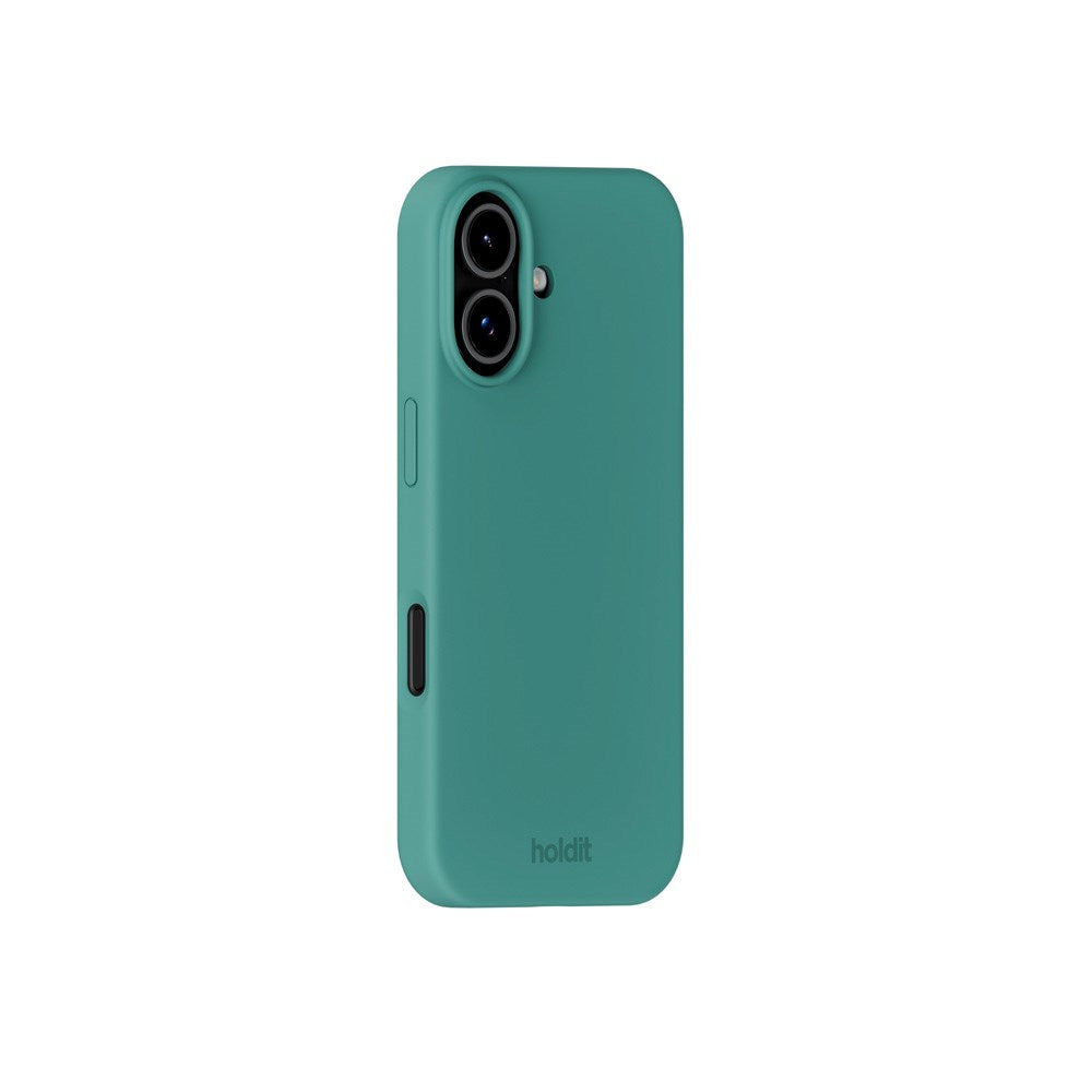 Holdit iPhone 17 Soft Touch Silikon Deksel - Moss Green