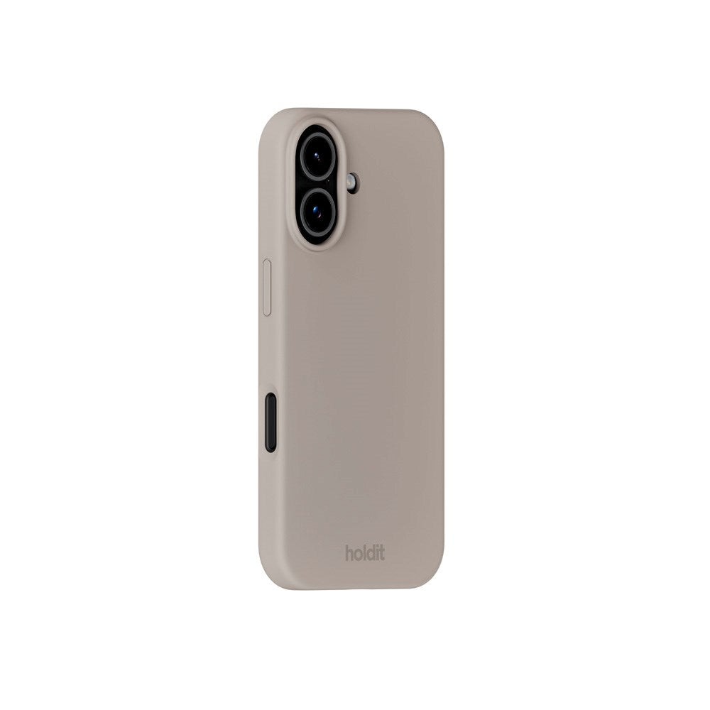 Holdit iPhone 17 Soft Touch Silikon Deksel - Taupe